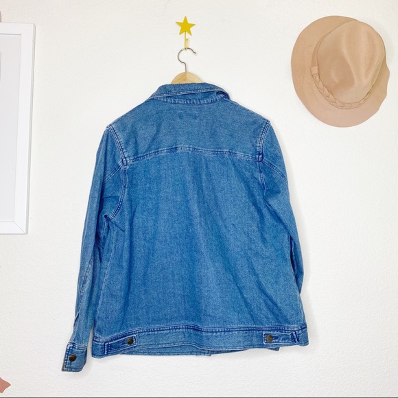 90’s Vintage Denim Jean Jacket Oversized - Picture 7 of 7